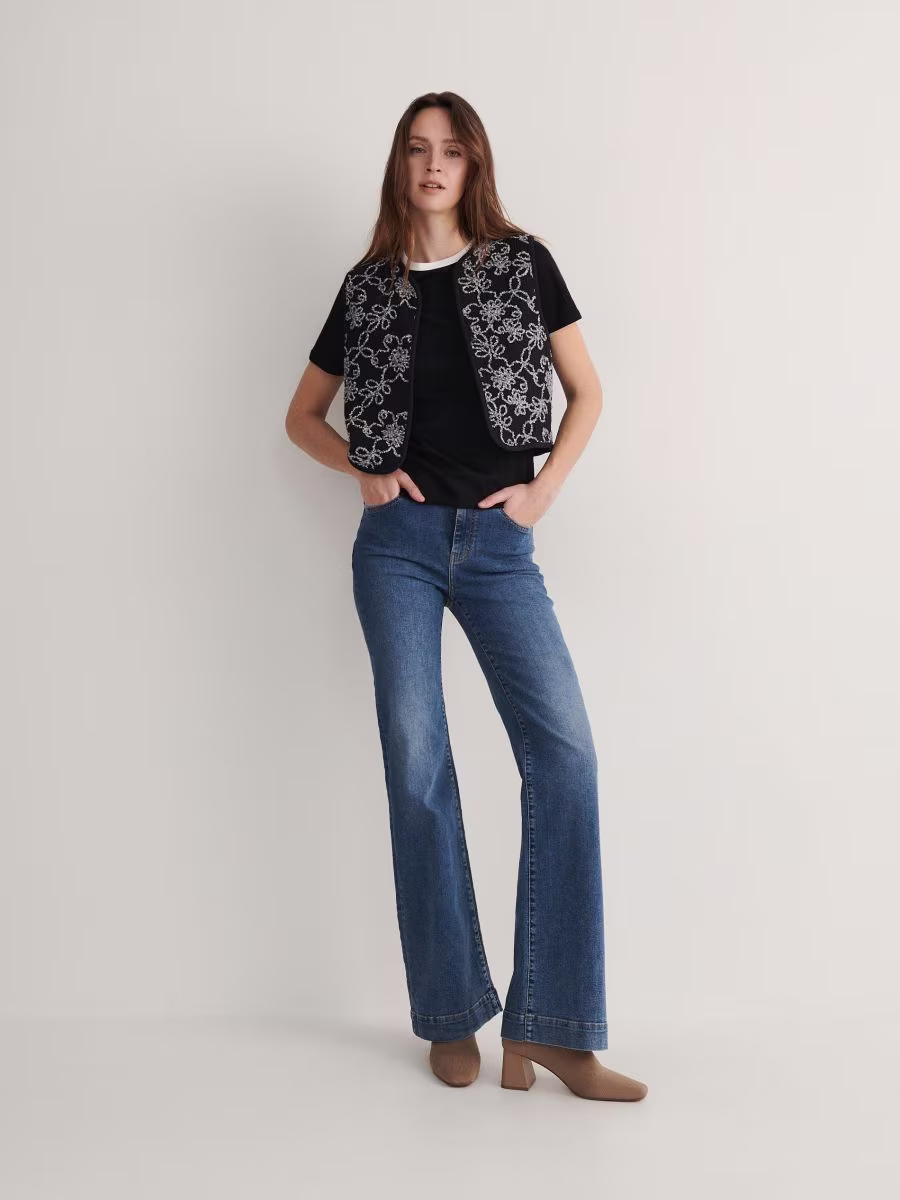 T-Shirt With Contrasting Trim