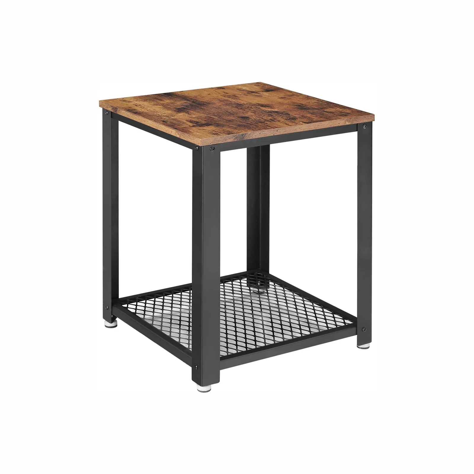 Table d'appoint carrée industriel