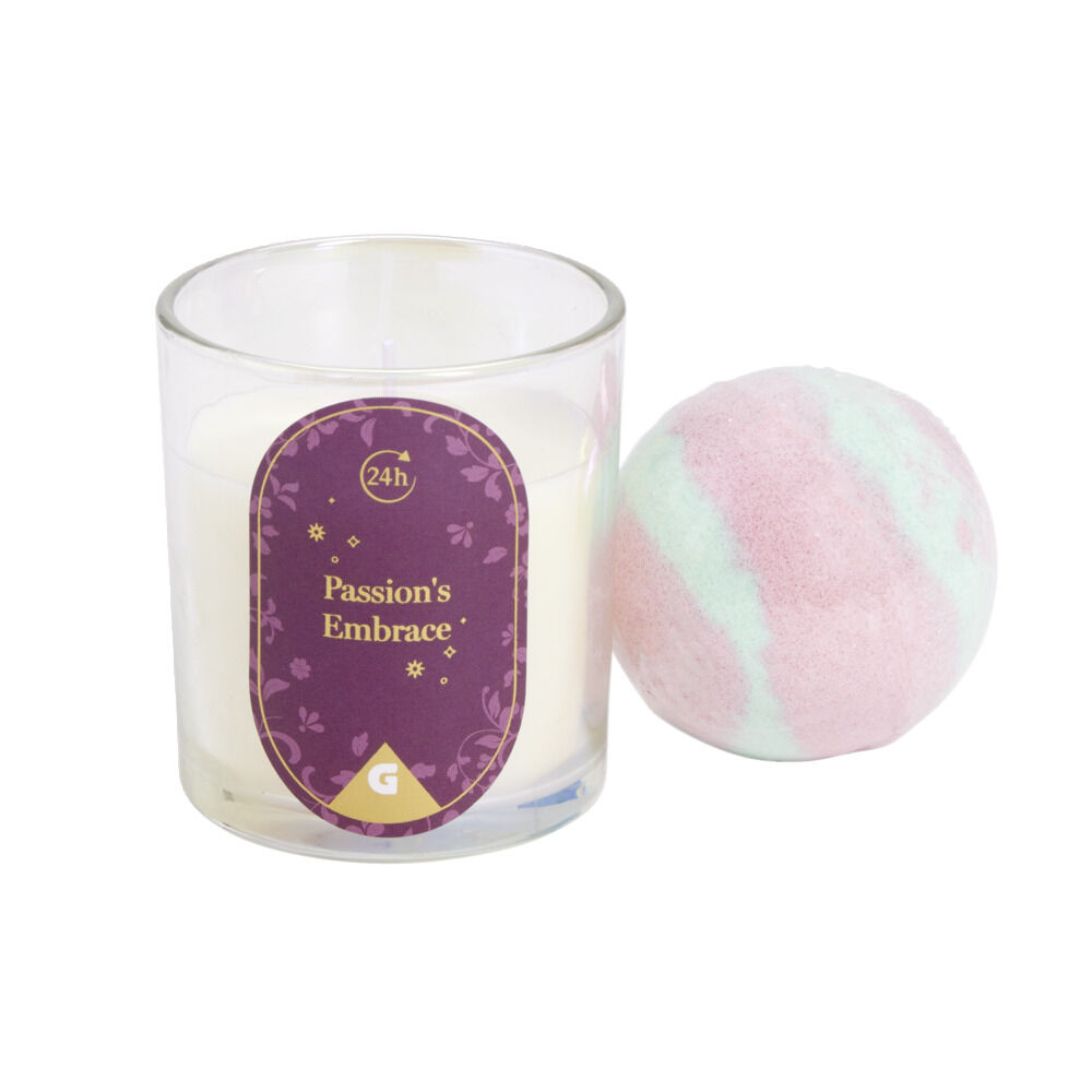 Coffret bougie x1 et bombe de bain x1 - 3 modèles