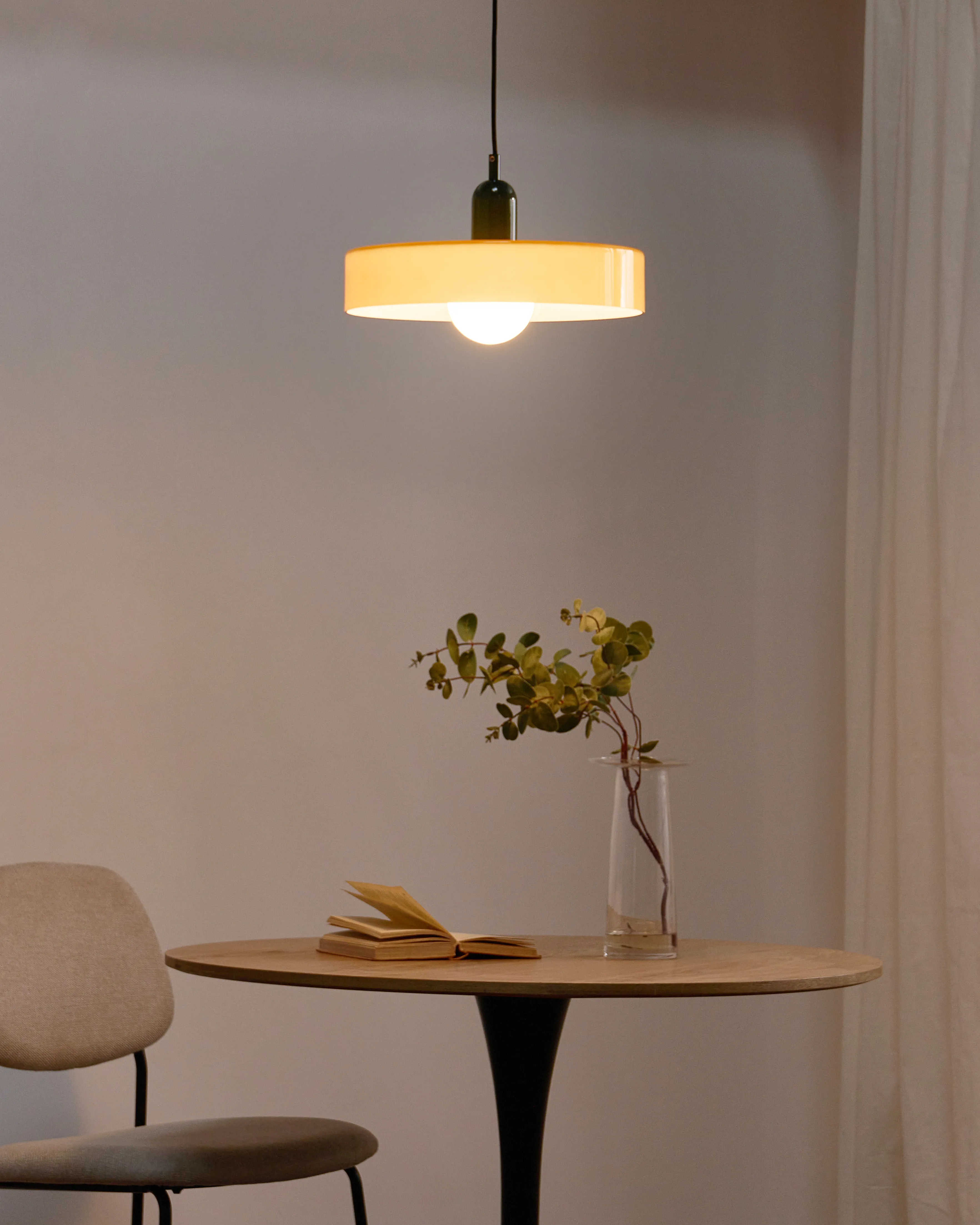 Pendant Lamp PAALA Glass Orange