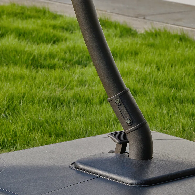 Ebonique Cantilever Umbrella with Base Included