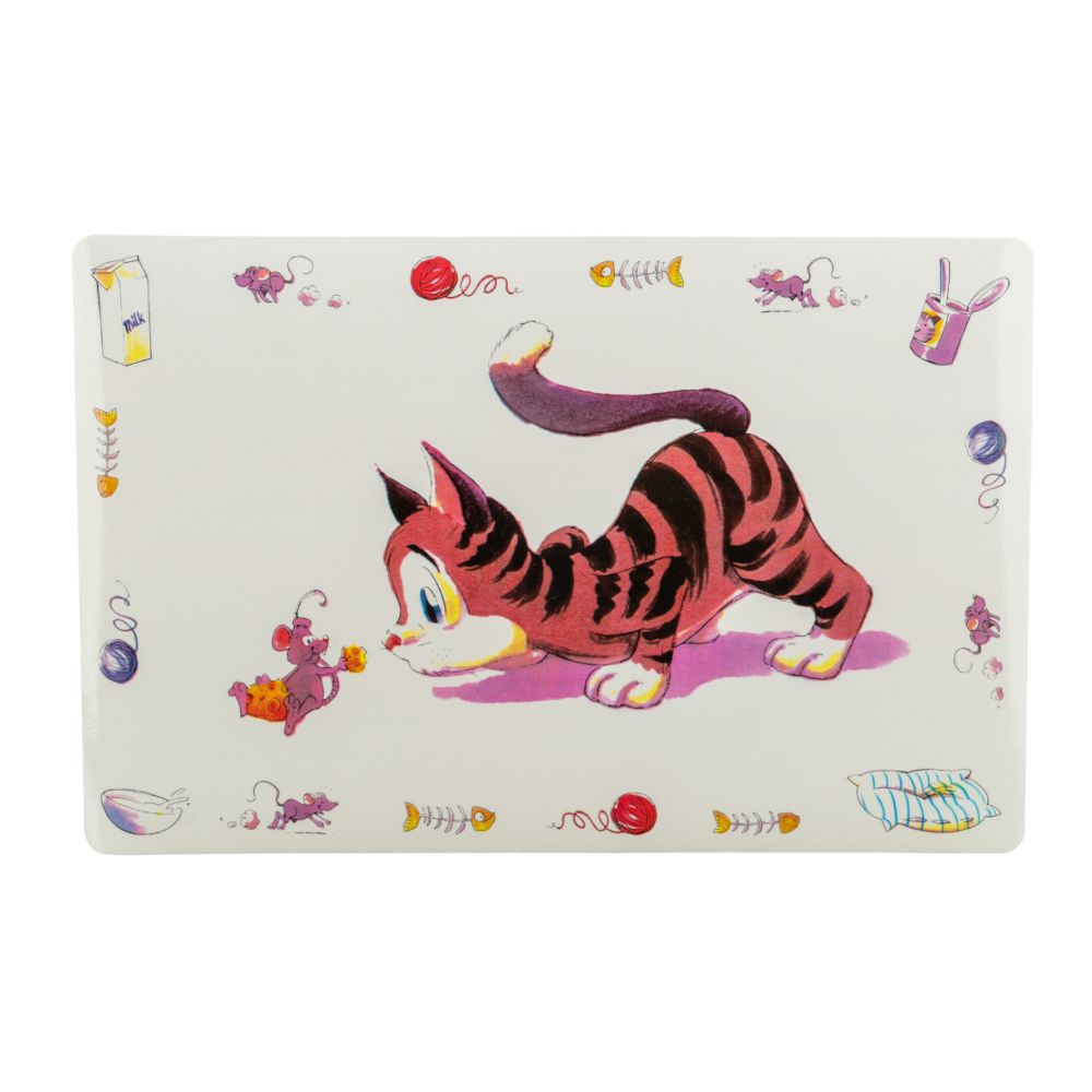 Trixie Bowl Placemat Comic Cat