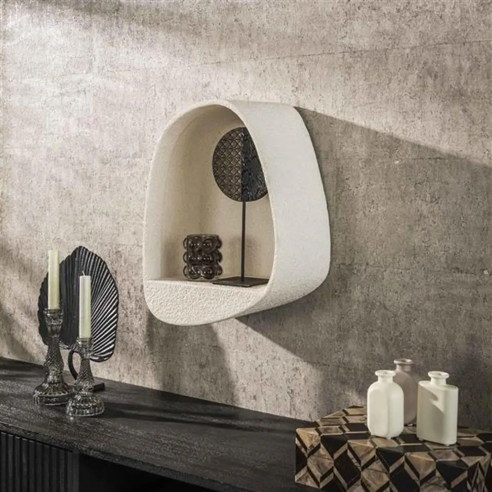 Wandplank Goutte 46 cm - Marmer composiet