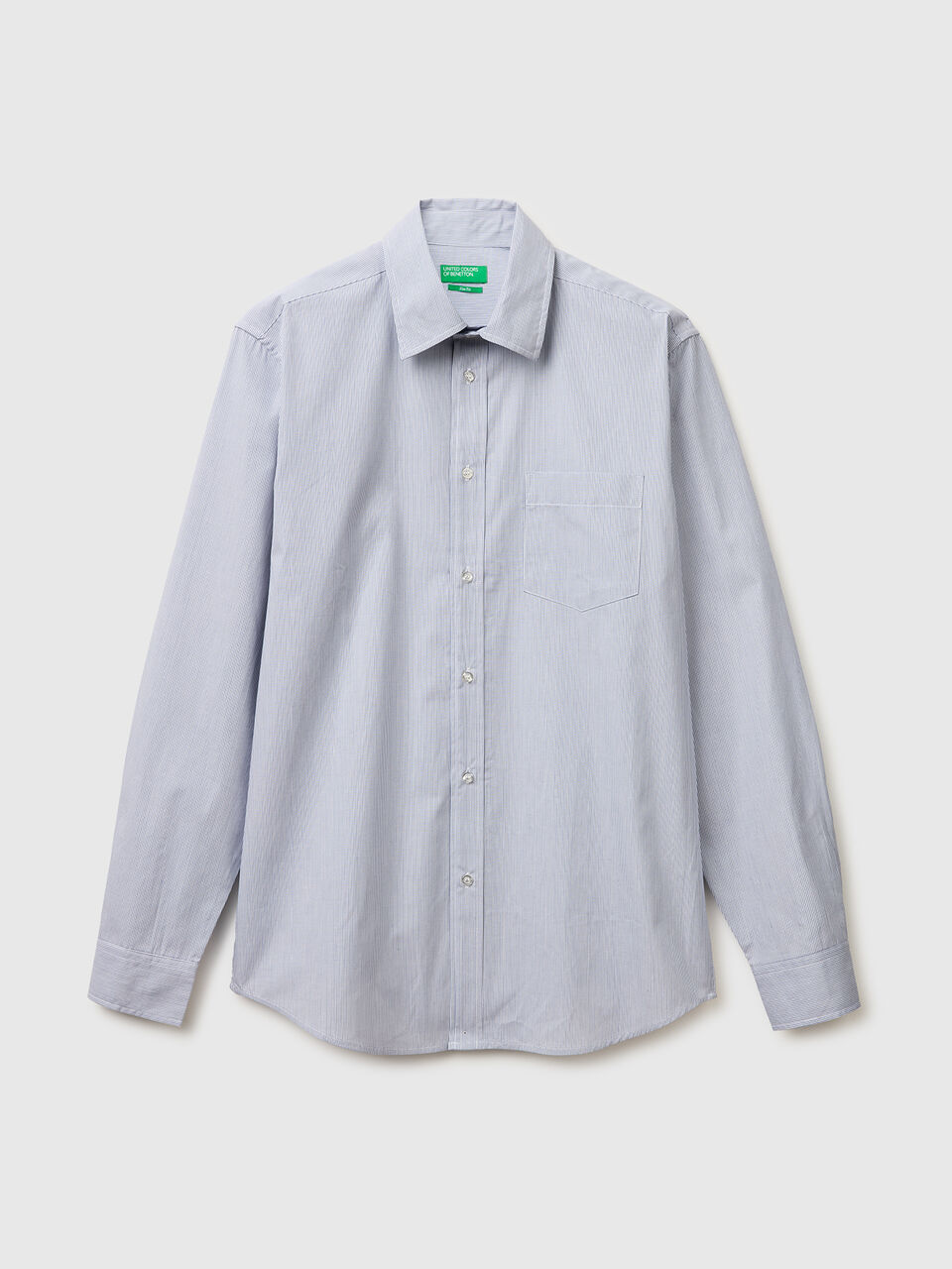 Slim fit shirt with pocket