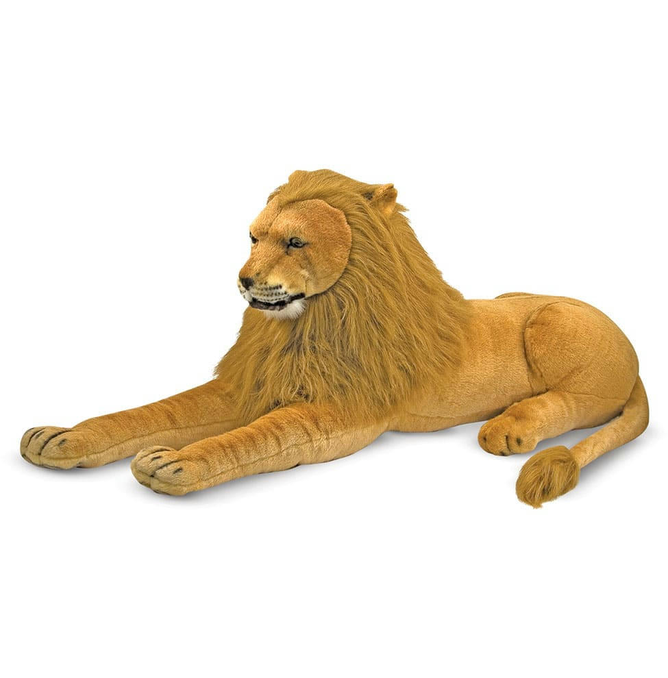 - Peluche géante Lion