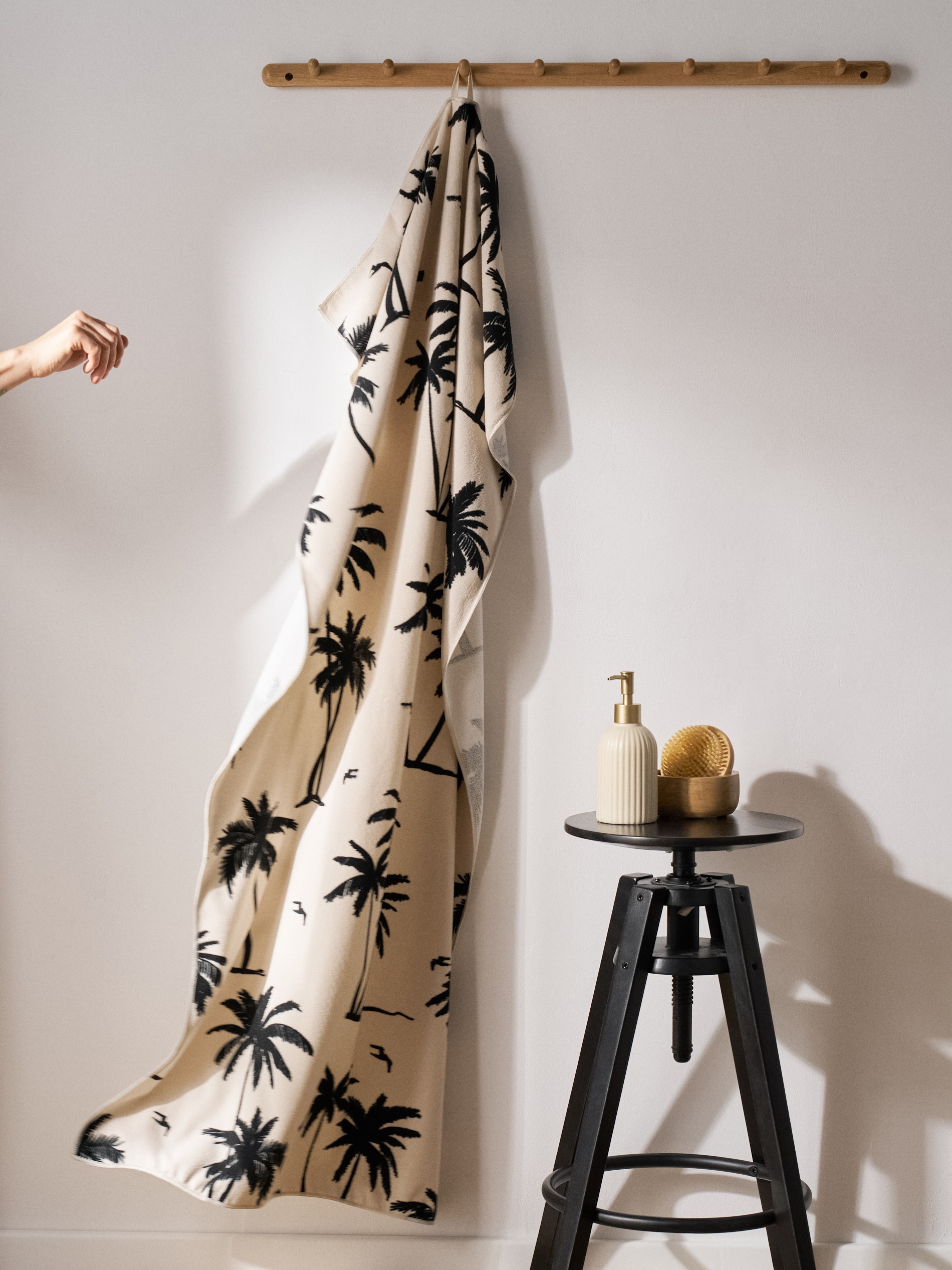Ręcznik z motywem palm