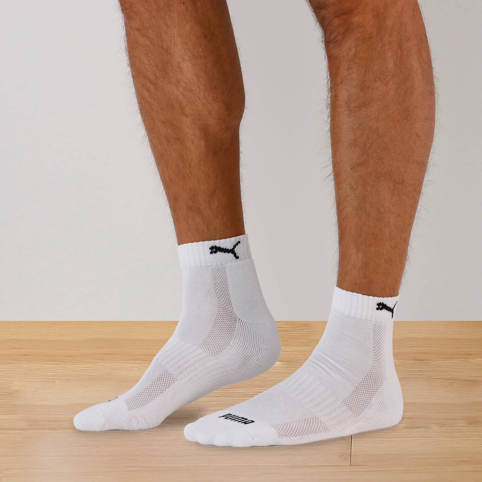 Chaussettes basses matelassées quarter - lot de 3 paires
