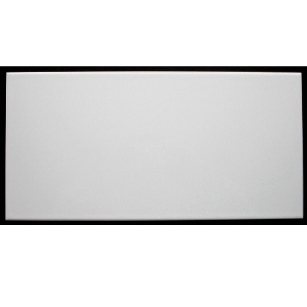 FLIS WHITE GLOSSY 000 VEGG 198X398MM 1,6M²/PK