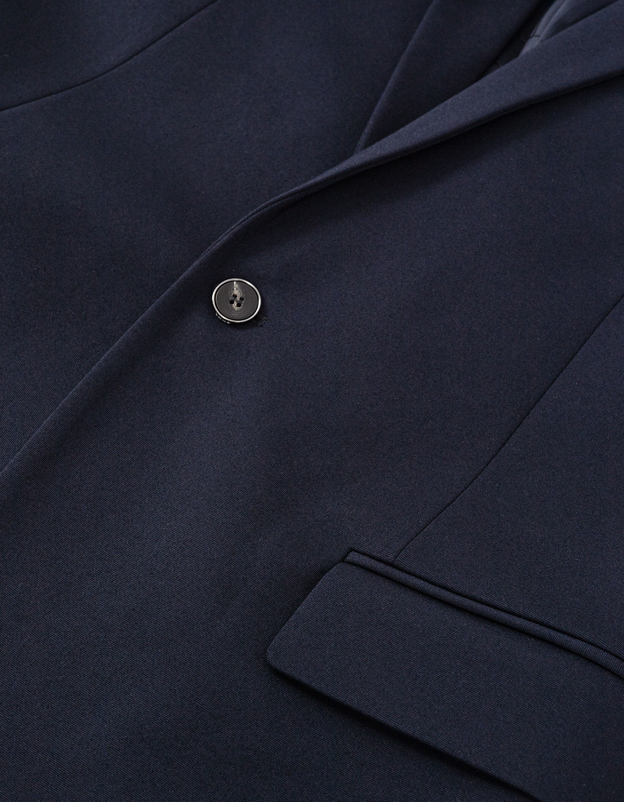 Veste de costume SLIM marine maille Milano Homme