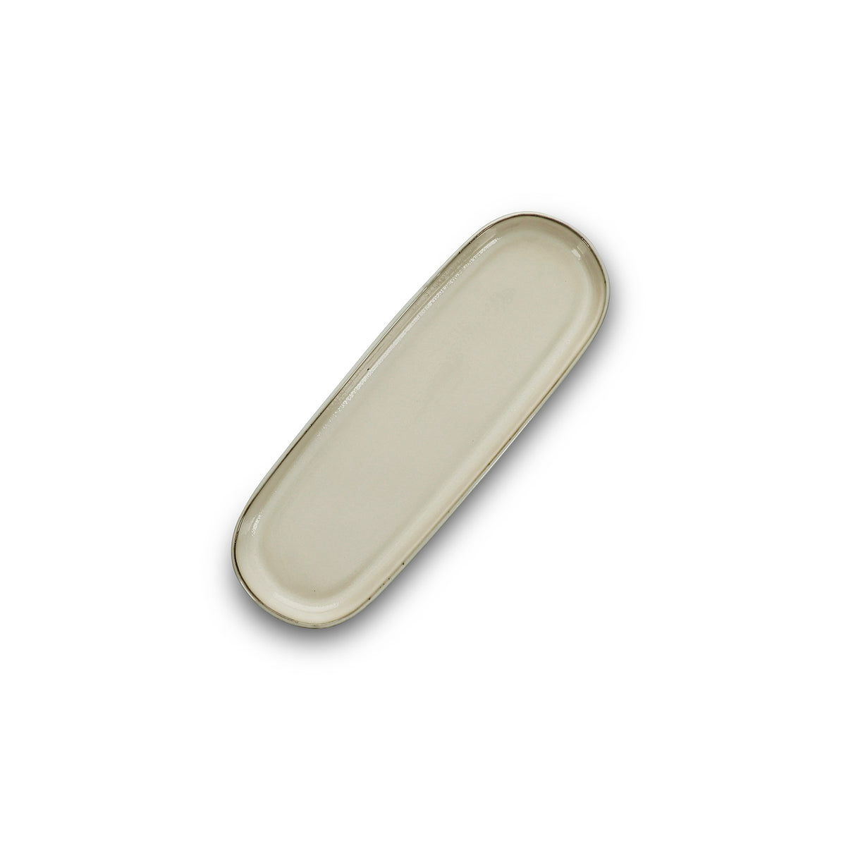 Salt & Pepper - Serveerschaal 29x10xH2cm ivoor Meridian - Set van 2