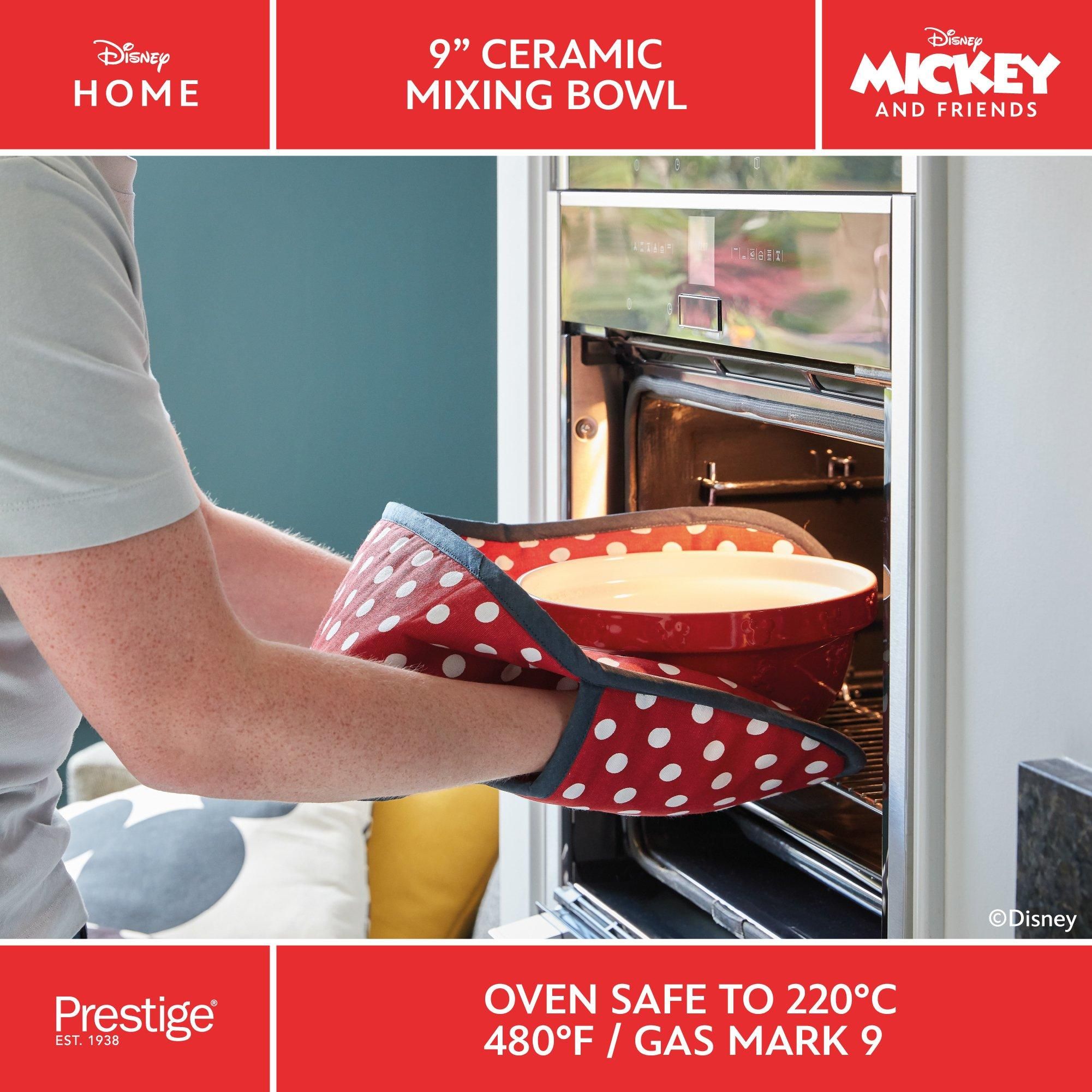 Prestige Disney Bake with Mickey: Mixing Bowl & Kitchen Utensils Set