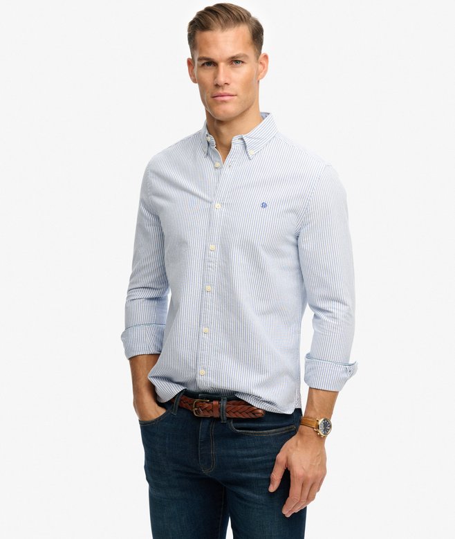 Preppy Oxford Long Sleeve Shirt