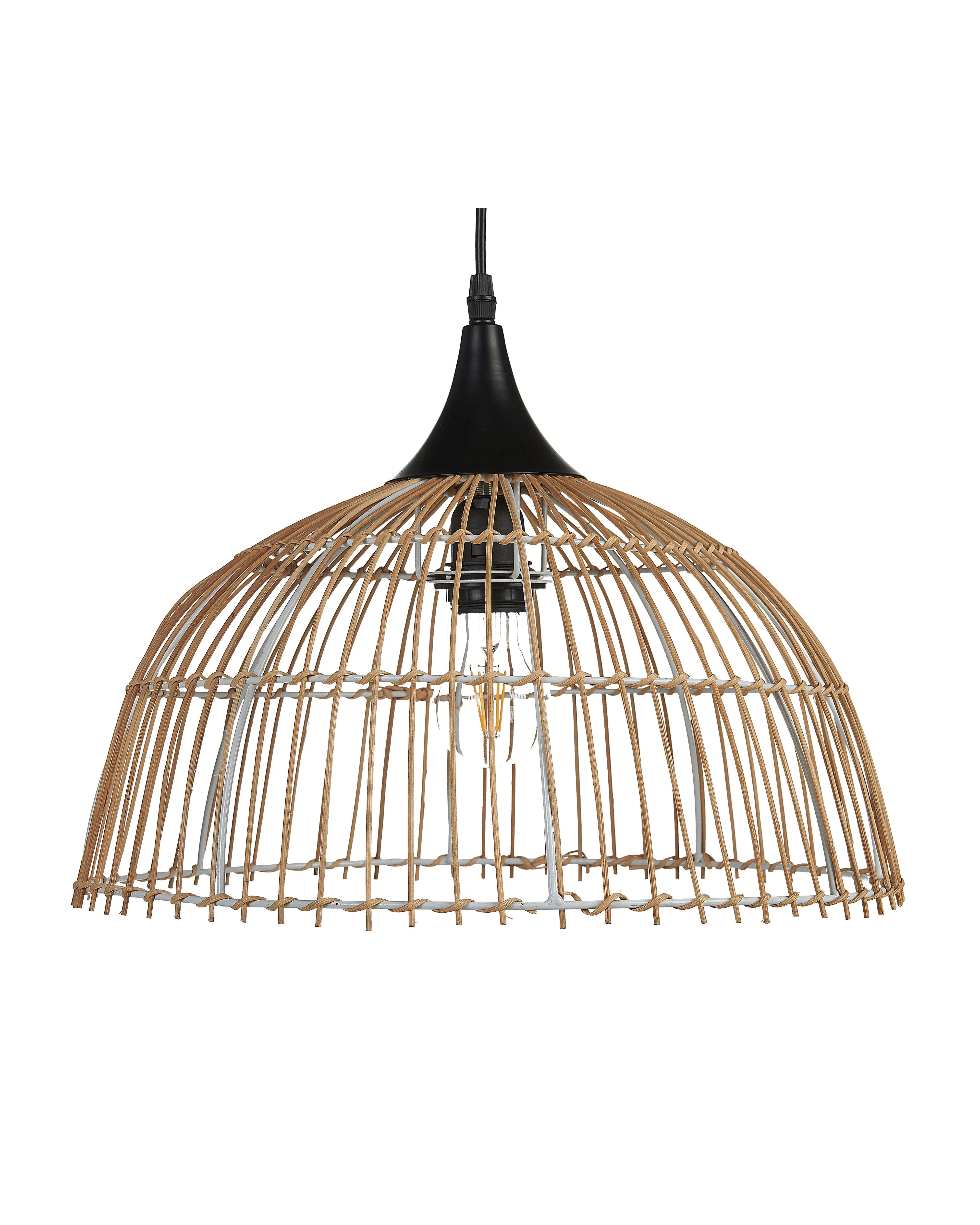 Pendant Lamp BARARIS Rattan Natural