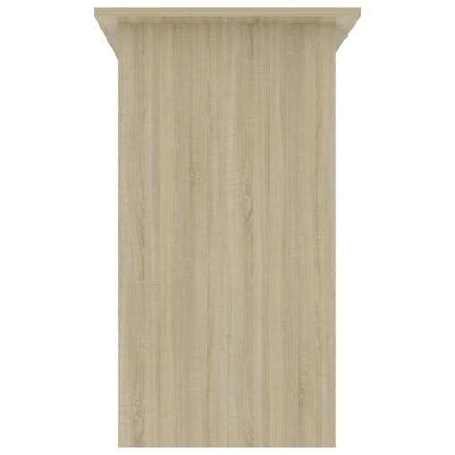 NNEVL Desk Sonoma Oak 80x45x74 cm Chipboard