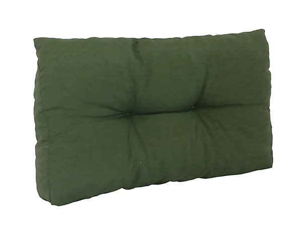 Coussin câle reins déperlant uni bleu marine L.60 x l.40 cm Easy for life