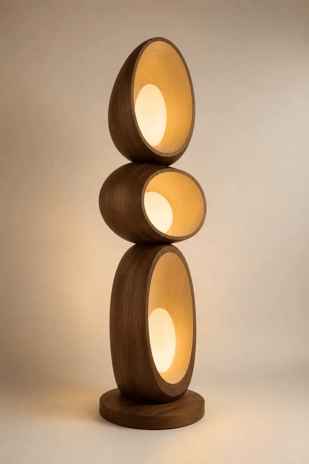 Wooden Art Lamp #LF162