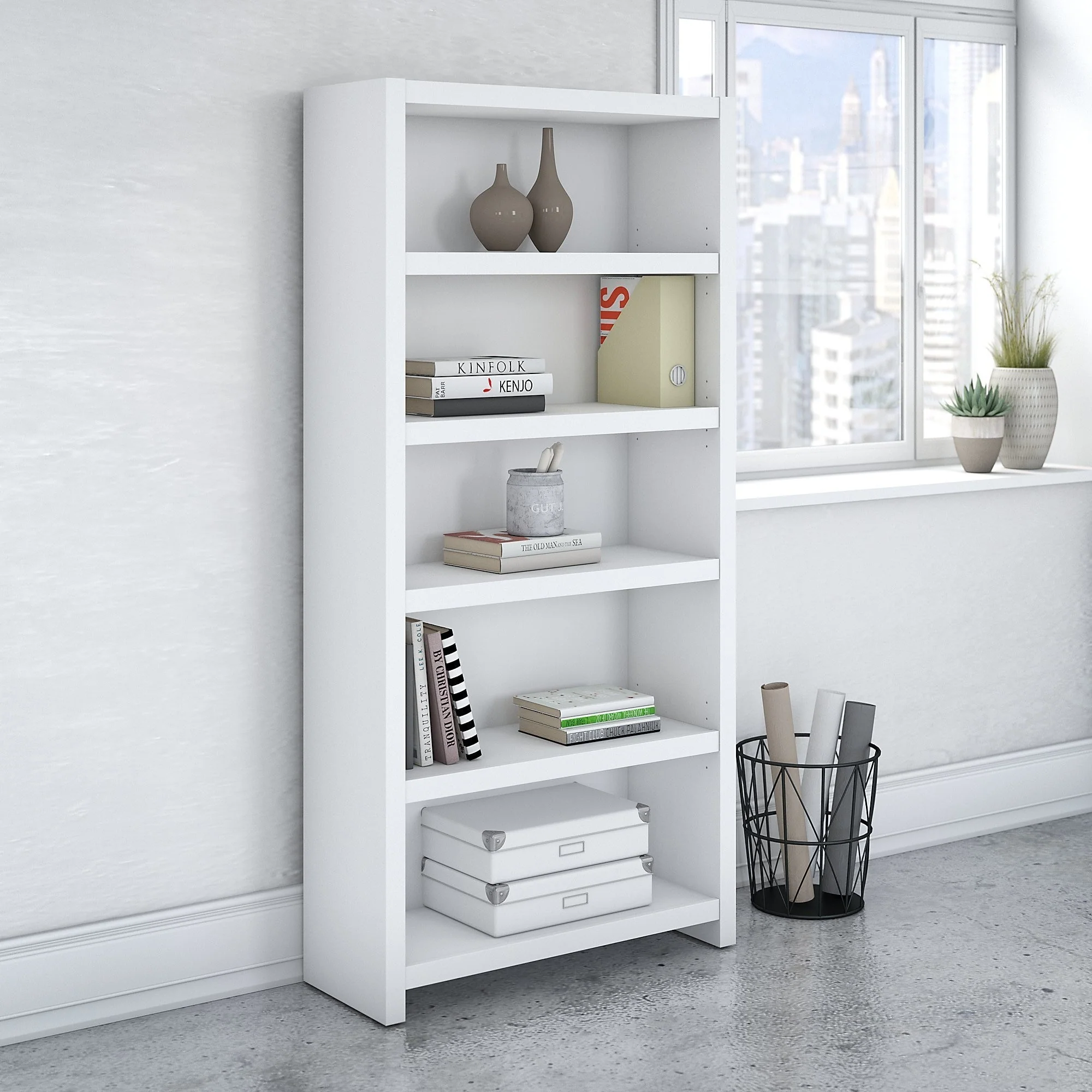 Echo 5 Shelf Bookcase by Bush Business Furniture