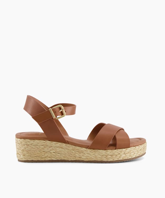 Linnie Tan - Woven Flatform Sandals