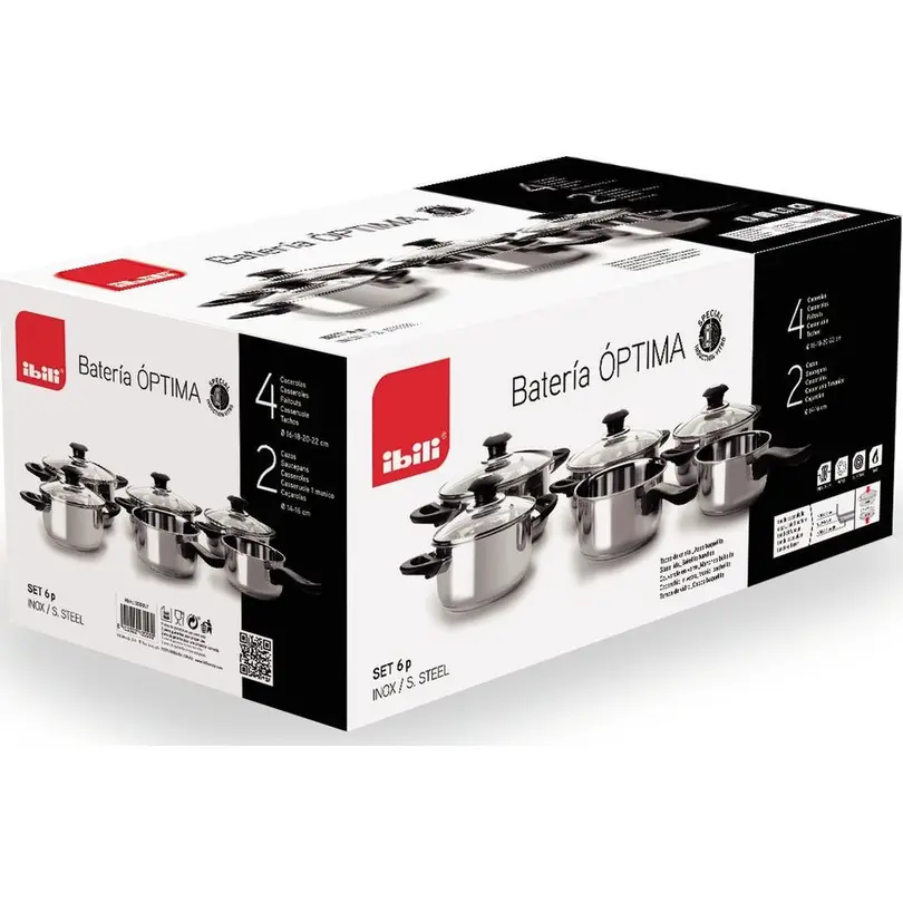 Kochtopf 6er-Set Optima