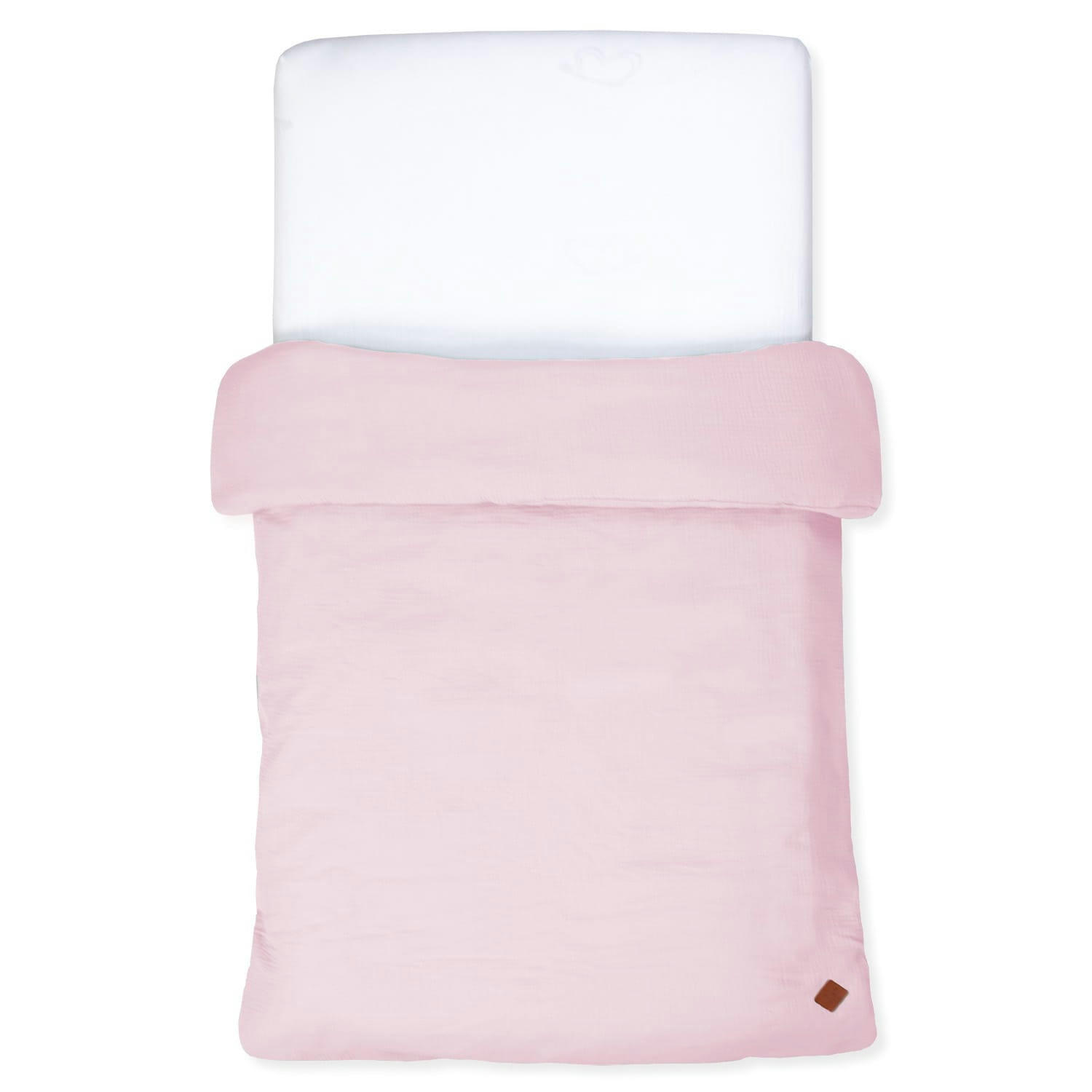 JEANNE - Housse de couette en gaze de coton  80x120cm