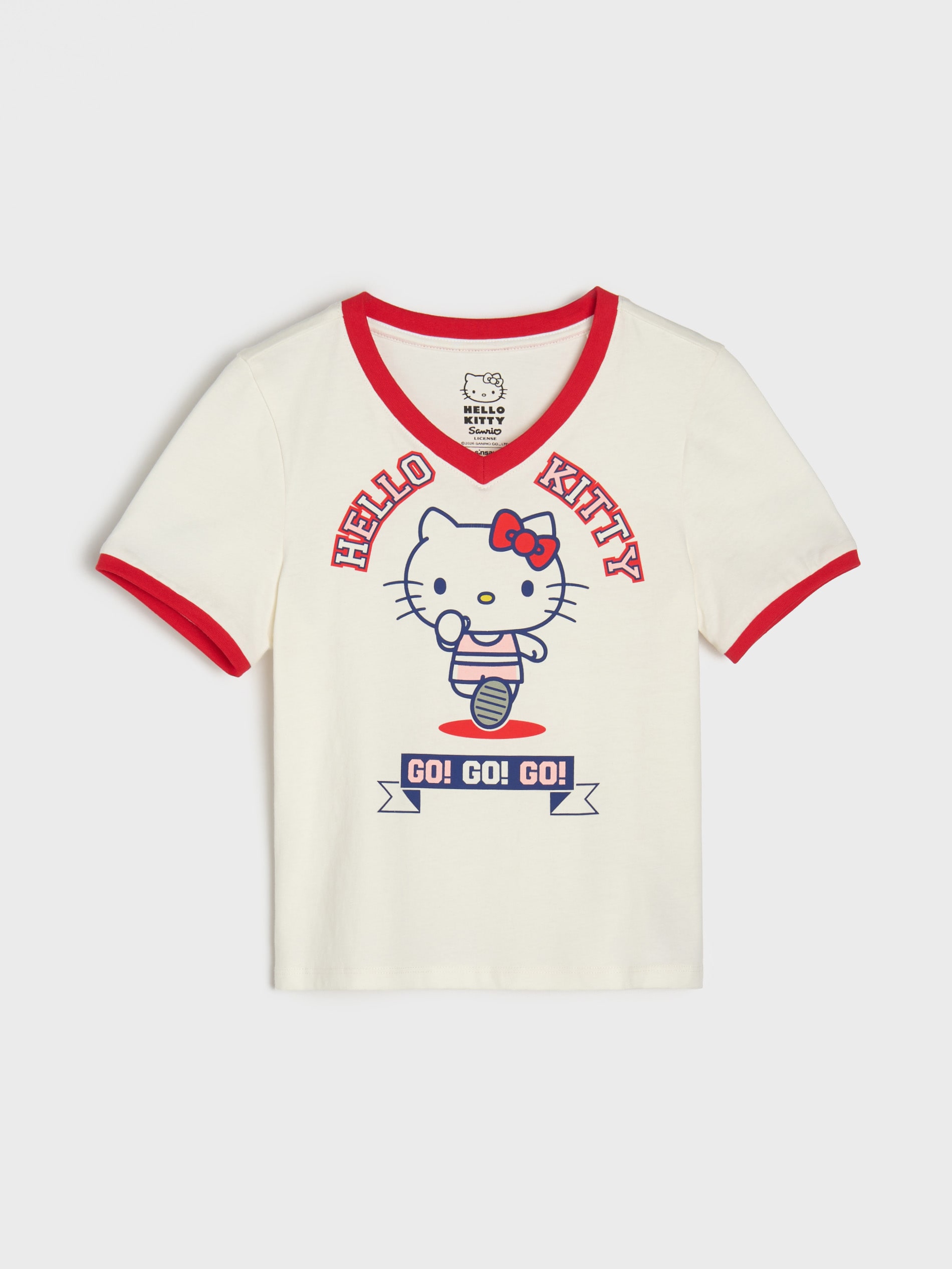 Bawełniana koszulka z nadrukiem Hello Kitty