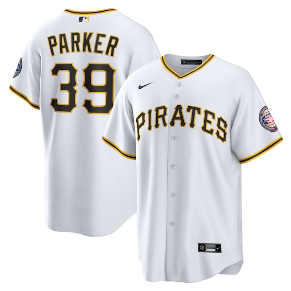 Dave Parker Pittsburgh Pirates Nike 2025 Baseball Hall of Fame Name & Number Retired Replica Jersey - White