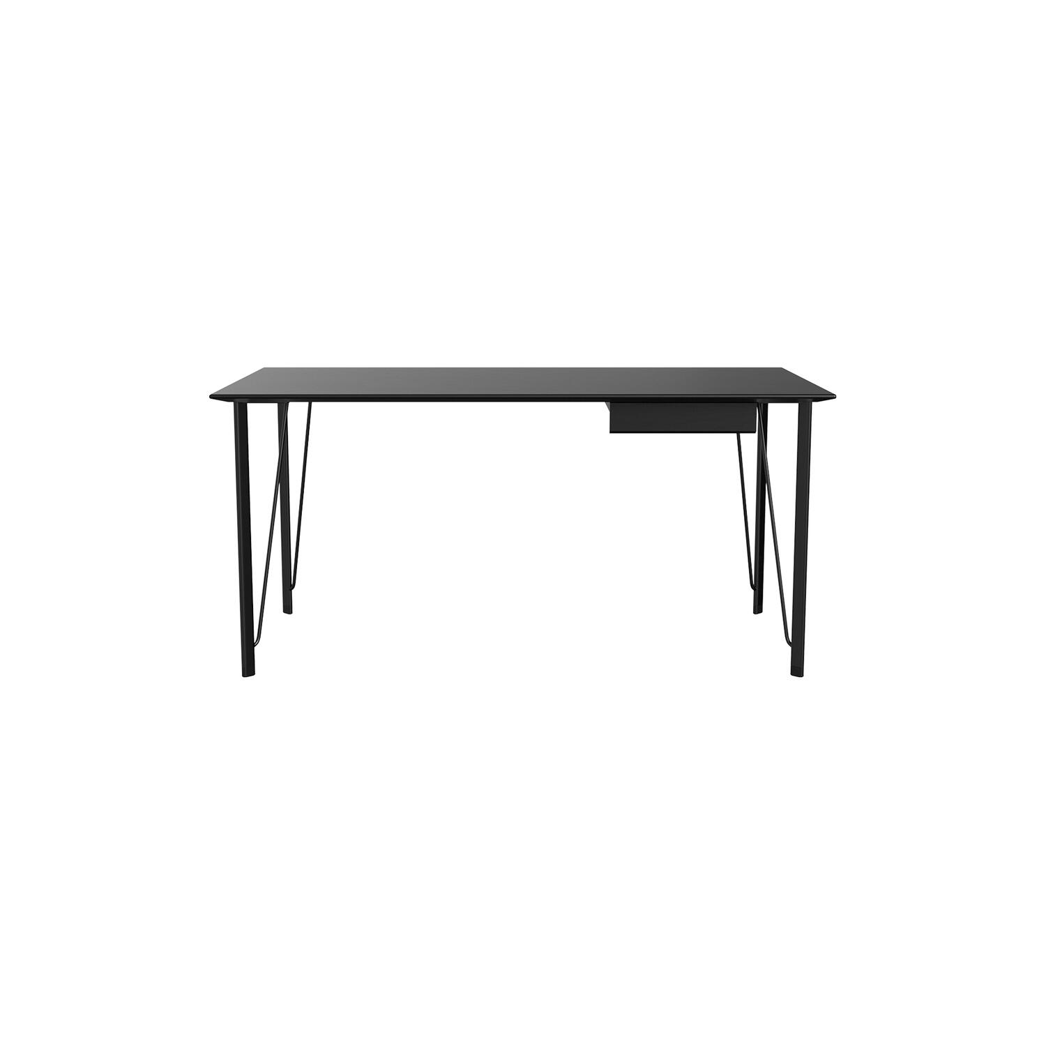 FH3605&trade; skrivebord med skuffe, black ash/black