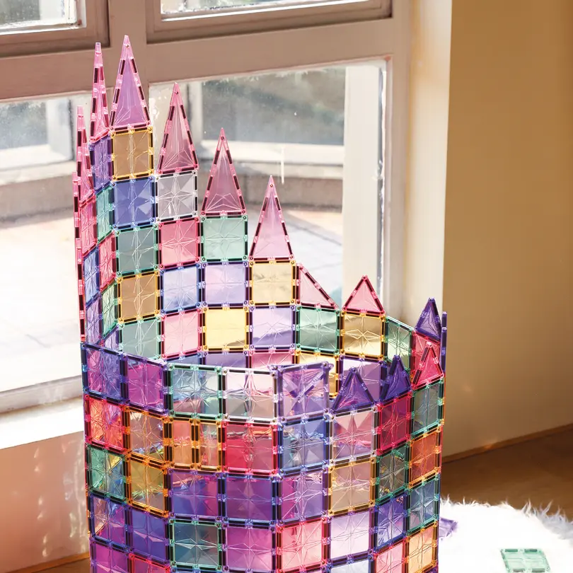 Bausatz 210-teilig Magnetic Tiles