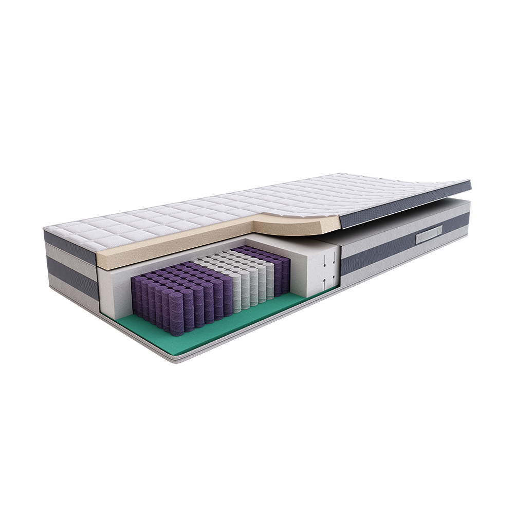 Materac Premium Hybrid Plus SleepMed 100x200 cm