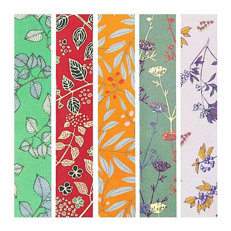 AUTOMNE - Lot de 5 masking tapes automne