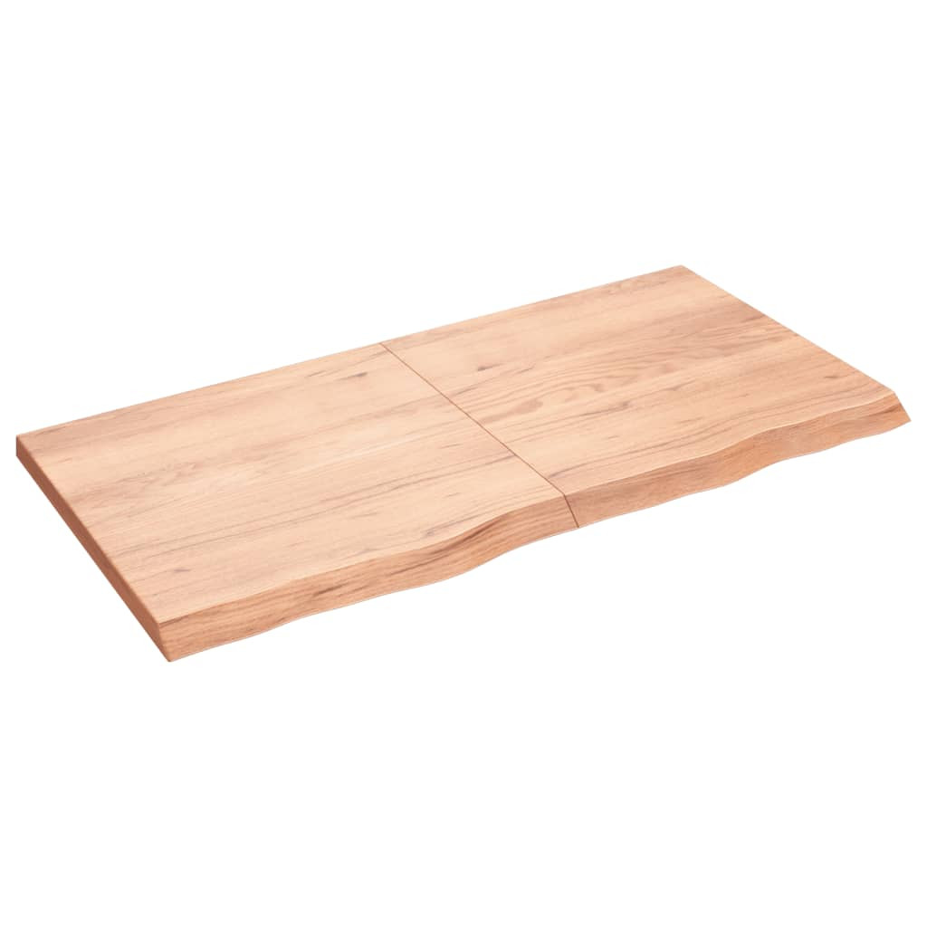 VidaXL Półka brązowa 120x60x(2-4) cm