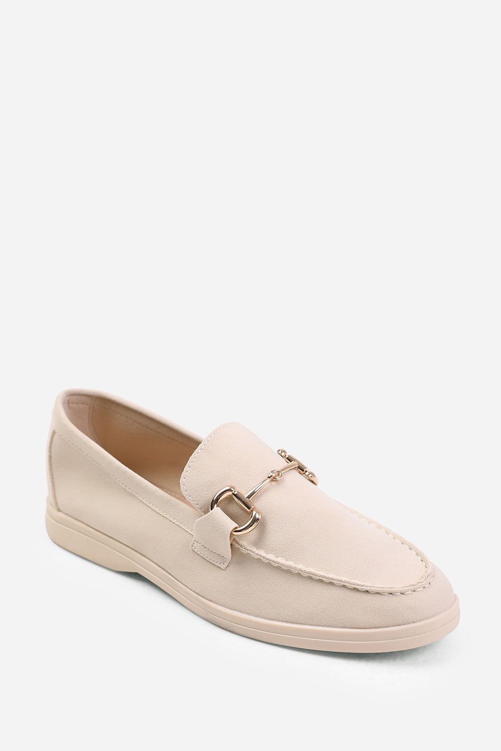 Where's That From Aster' Wide Fit Slip On Loafer With Metal Detailing