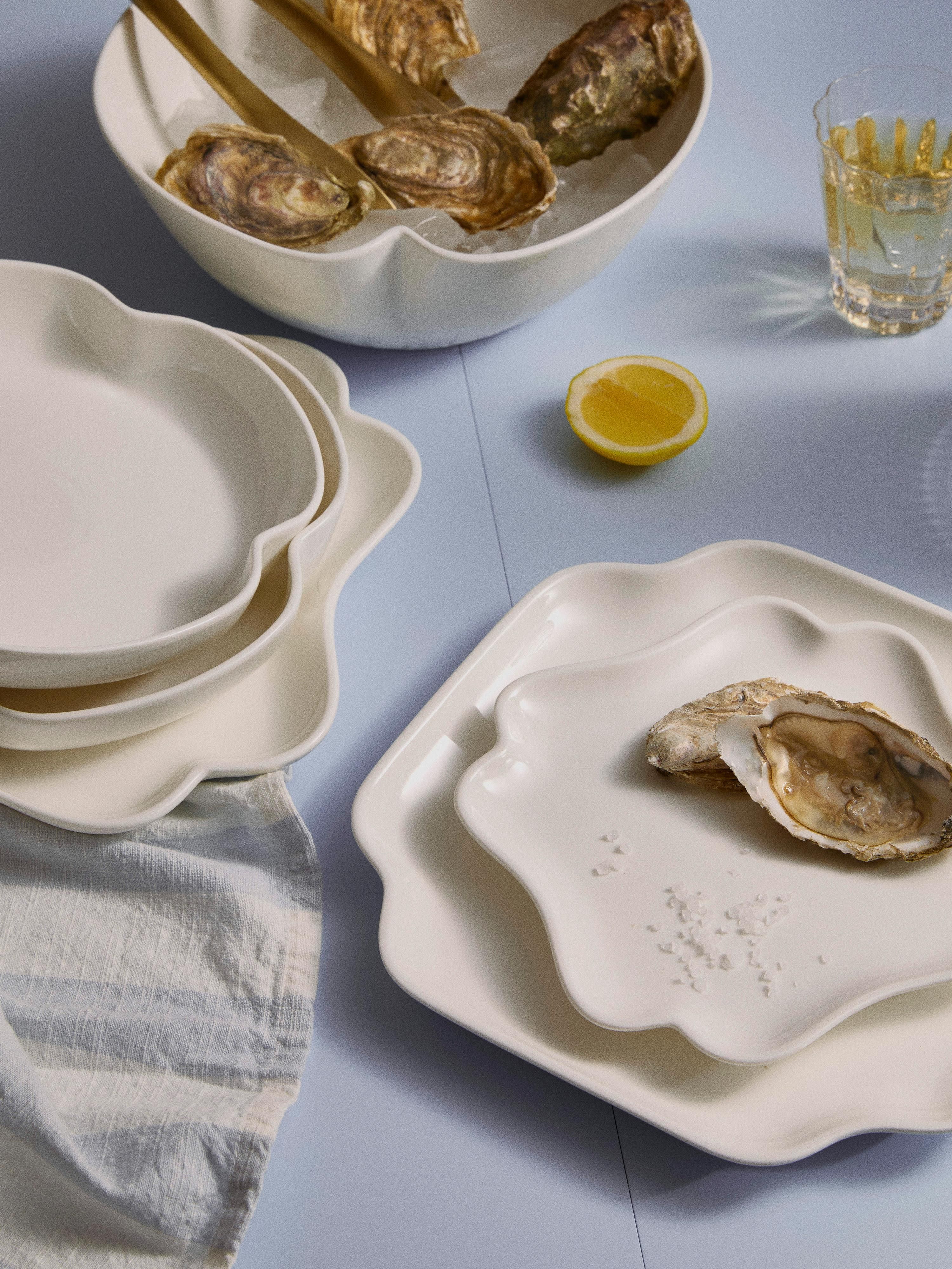 Porzellan-Geschirr-Set Nera, 4 Personen, 12er-Set