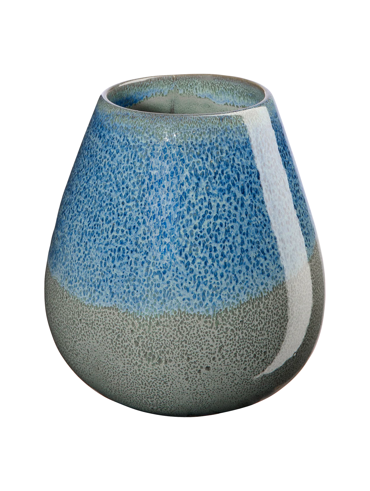 vase, blu