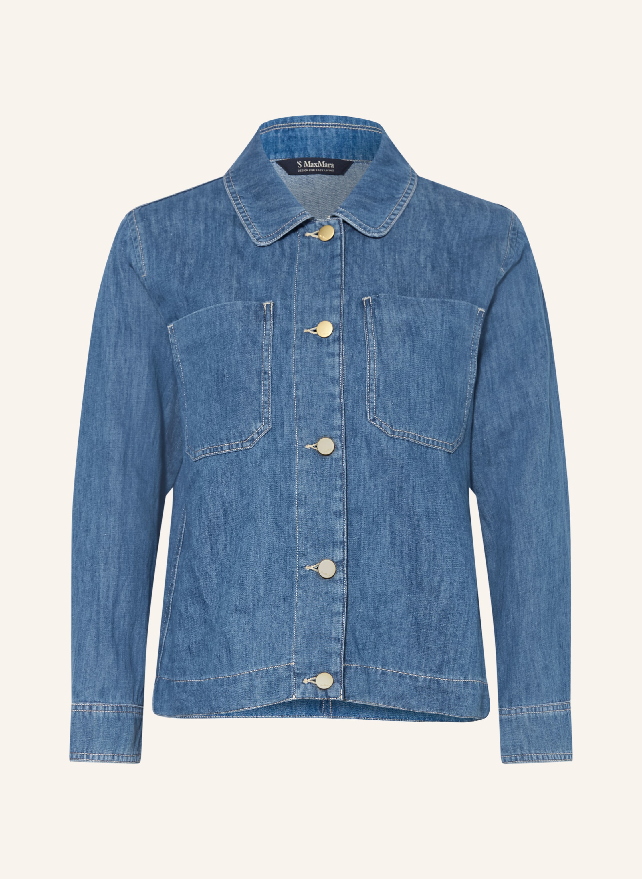 S Max Mara Jeansbluse GALANTE