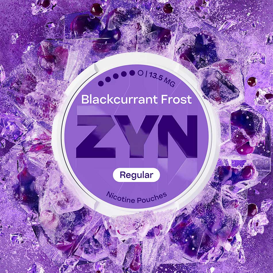 Zyn Nicotine Pouch Icy Blackcurrant 12.5mg XX Strong