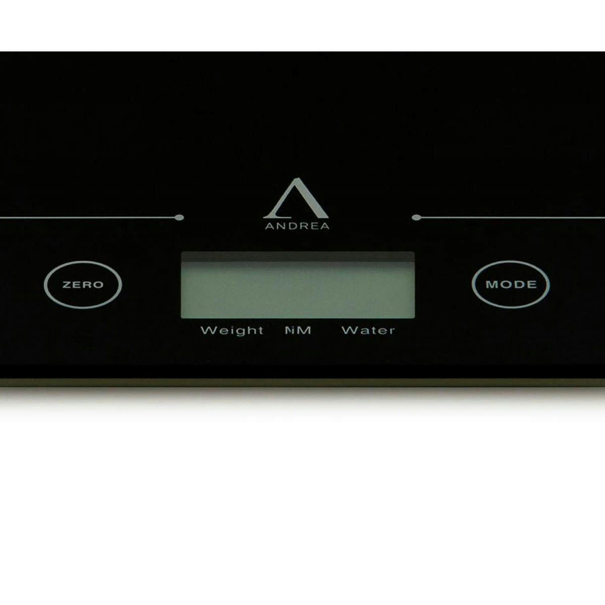 - Balance de cuisine digitale noire