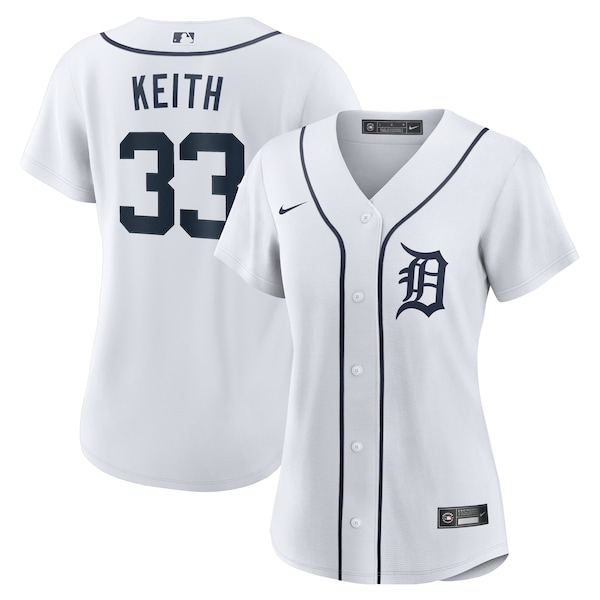 Colt Keith Detroit Tigers Nike Women's Home Replica Jersey - White