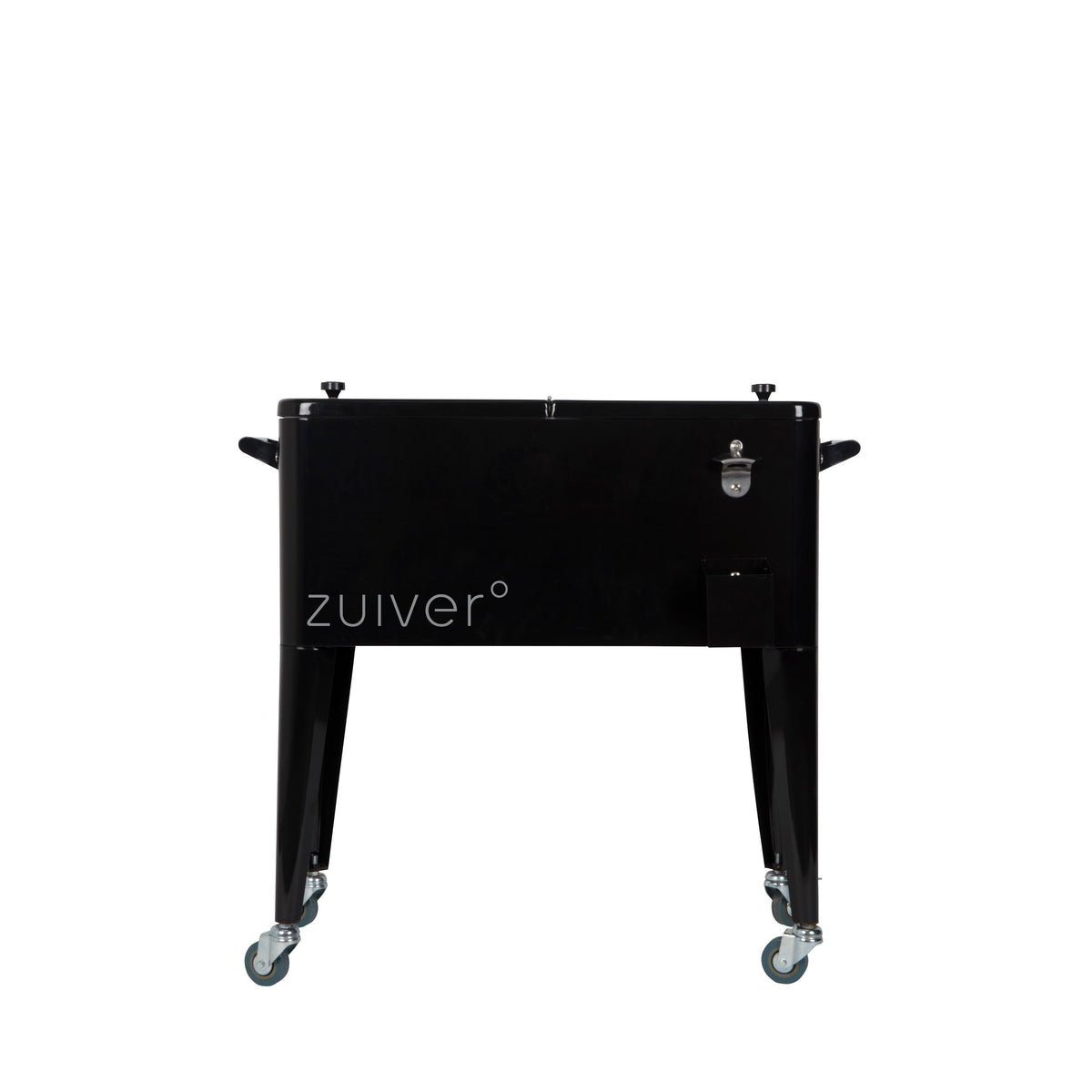 Zuiver Cooler Be Cool Koelbox/ Koelwagen Tuin Zwart