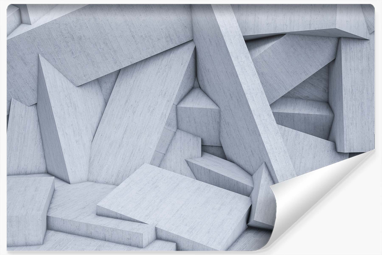 Fototapeta Nowoczesna ABSTRAKCJA Beton 3D 90x60cm