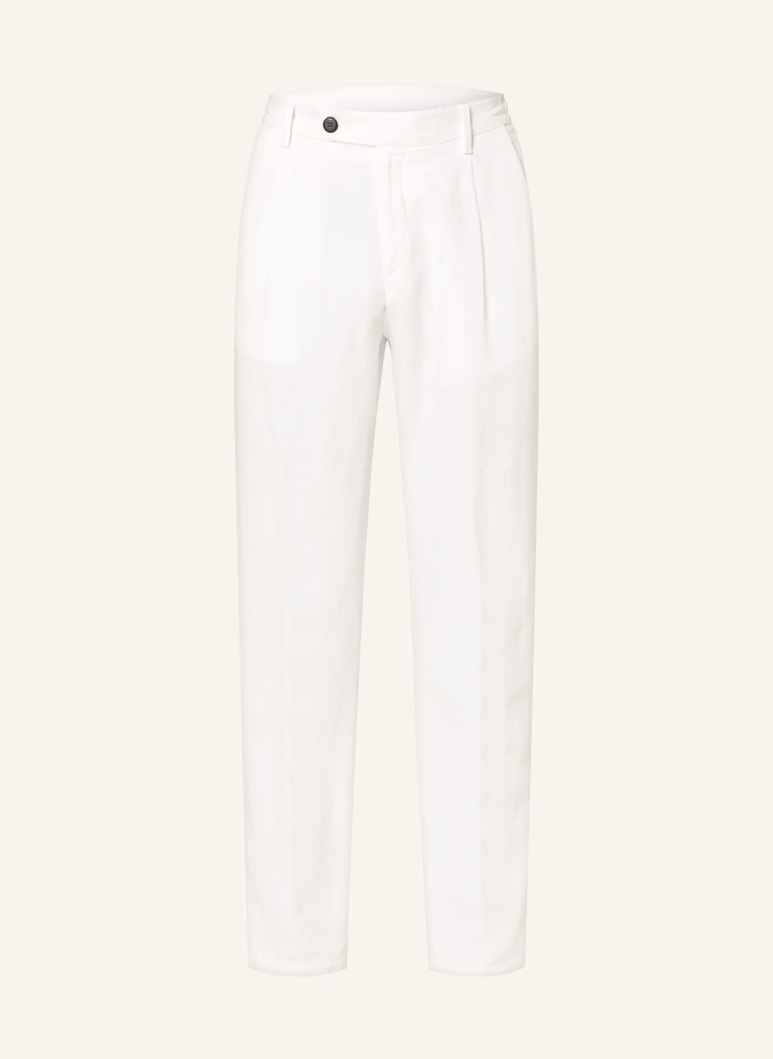 eleventy Chino Extra Slim Fit mit Leinen