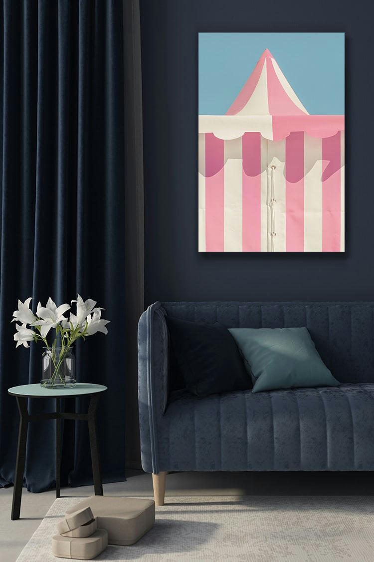 CRÈME GLACÉE - Photographie d'art de Laura Sanchez 60x90 cm sur alu