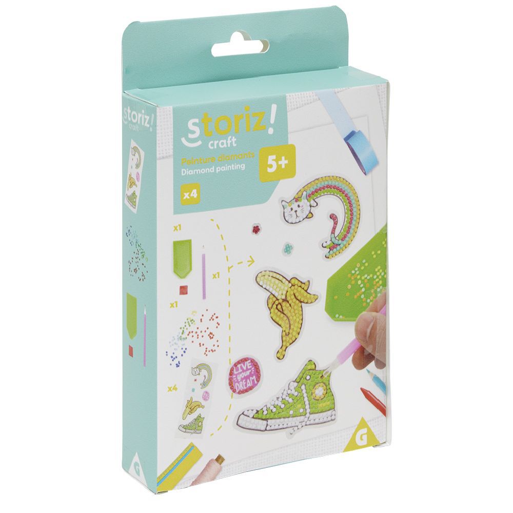 Coffret activité créative 3à6ans (4 modèles)