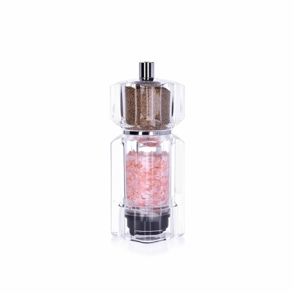 Salt Shaker and Pepper Mill In One