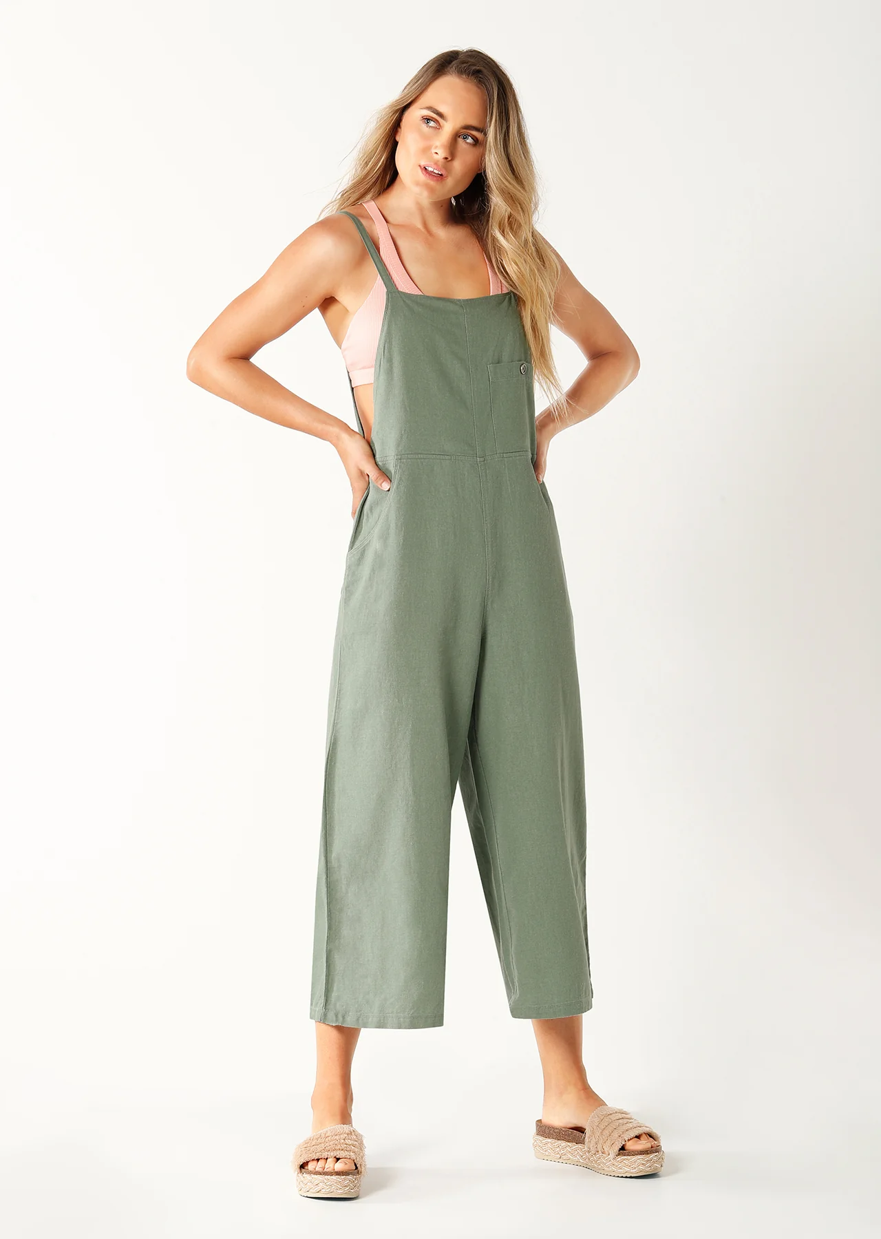 Allday Linen Overalls