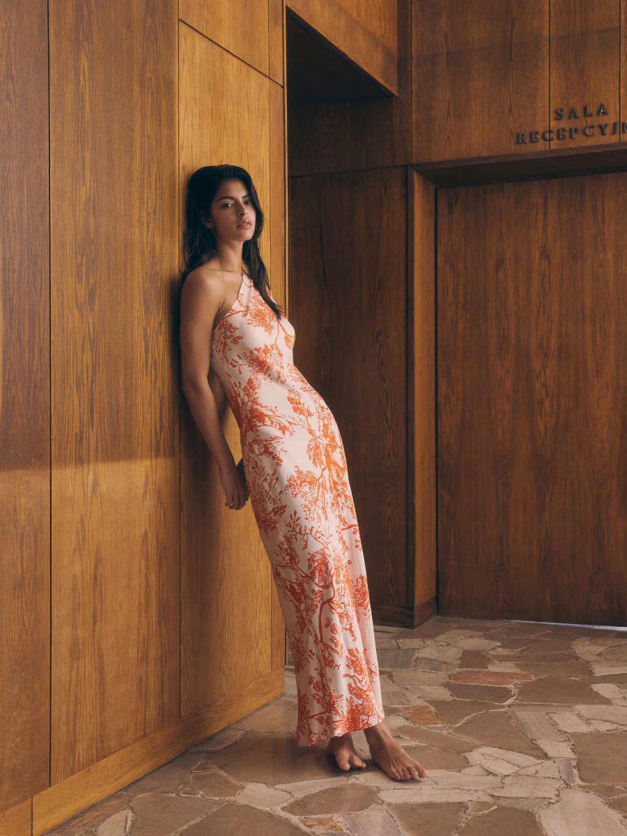 Printed Maxi Dress