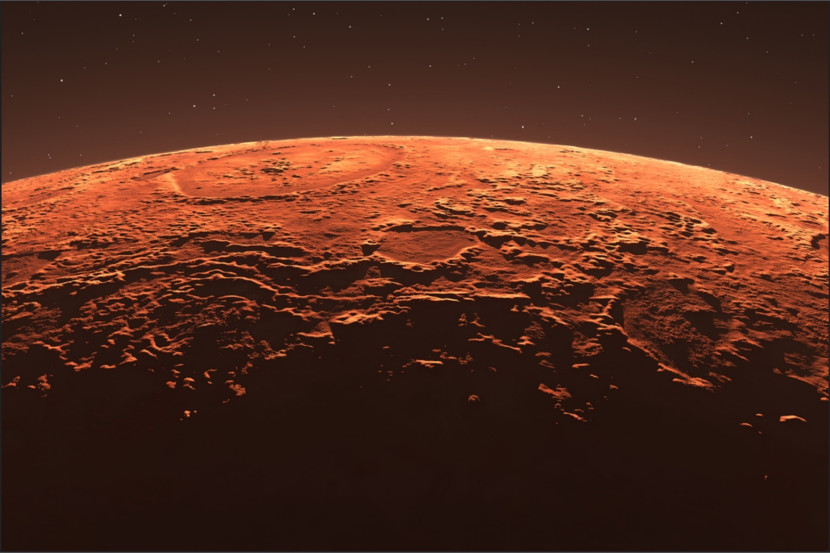 Fototapeta Młodzieżowa PLANETA Mars Kosmos 90x60cm