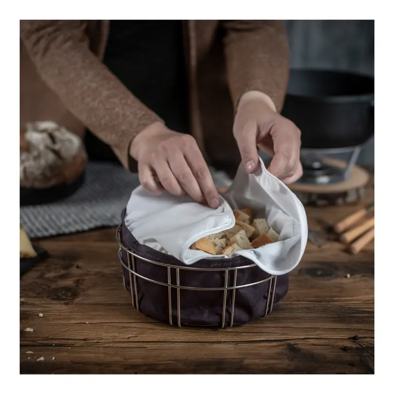 Brottasche Fondue-Zubehör