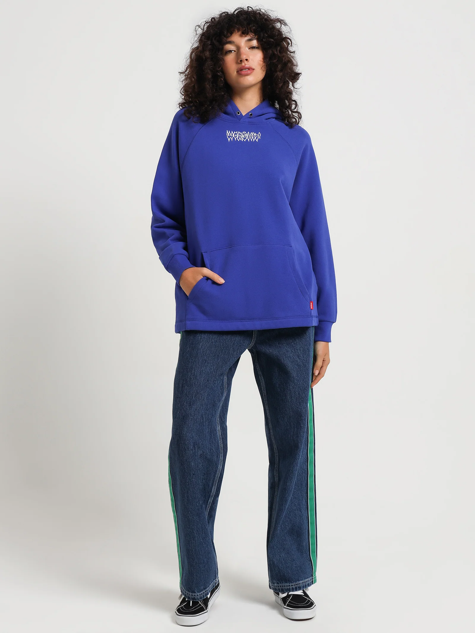 Meancord Oversized Raglan Hoodie