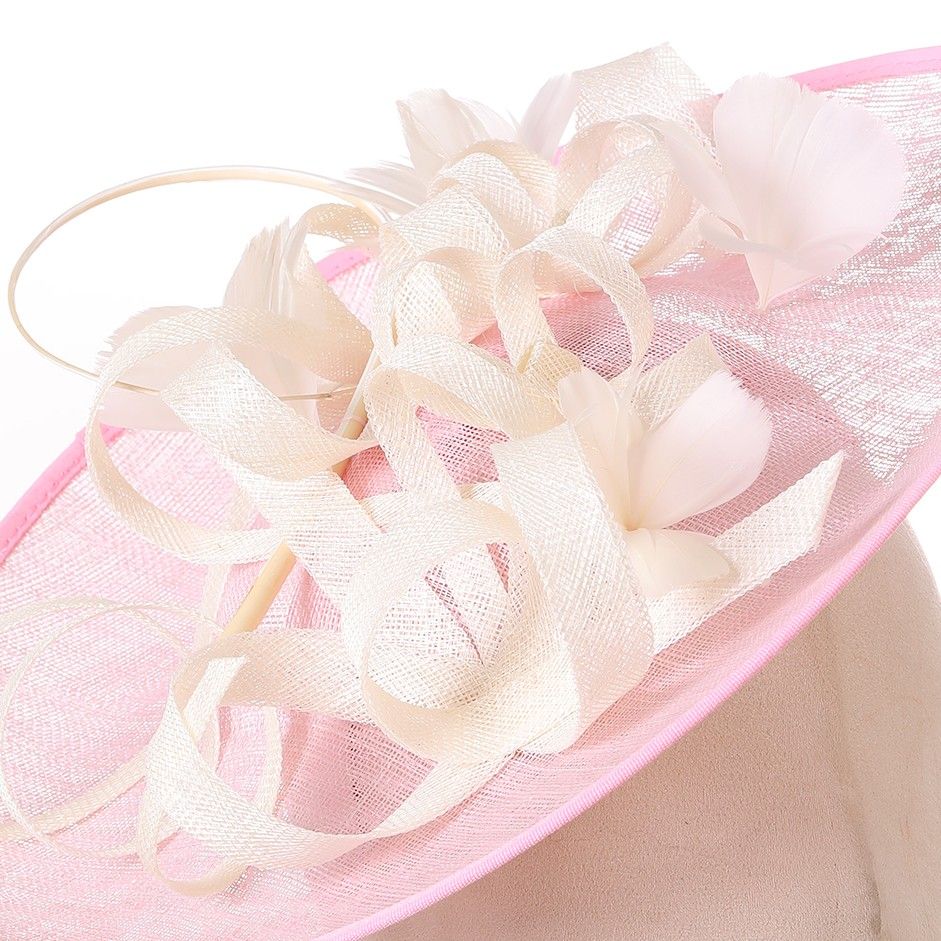 PEACH ACCESSORIES The Elegance Chic Floral Fascinator